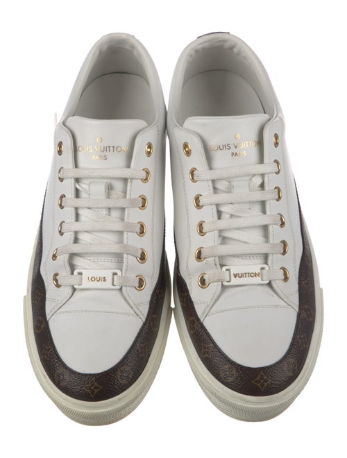 Louis Vuitton Monogram Pattern Leather Sneakers