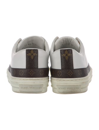 Louis Vuitton Monogram Pattern Leather Sneakers