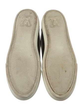 Louis Vuitton Monogram Pattern Leather Sneakers