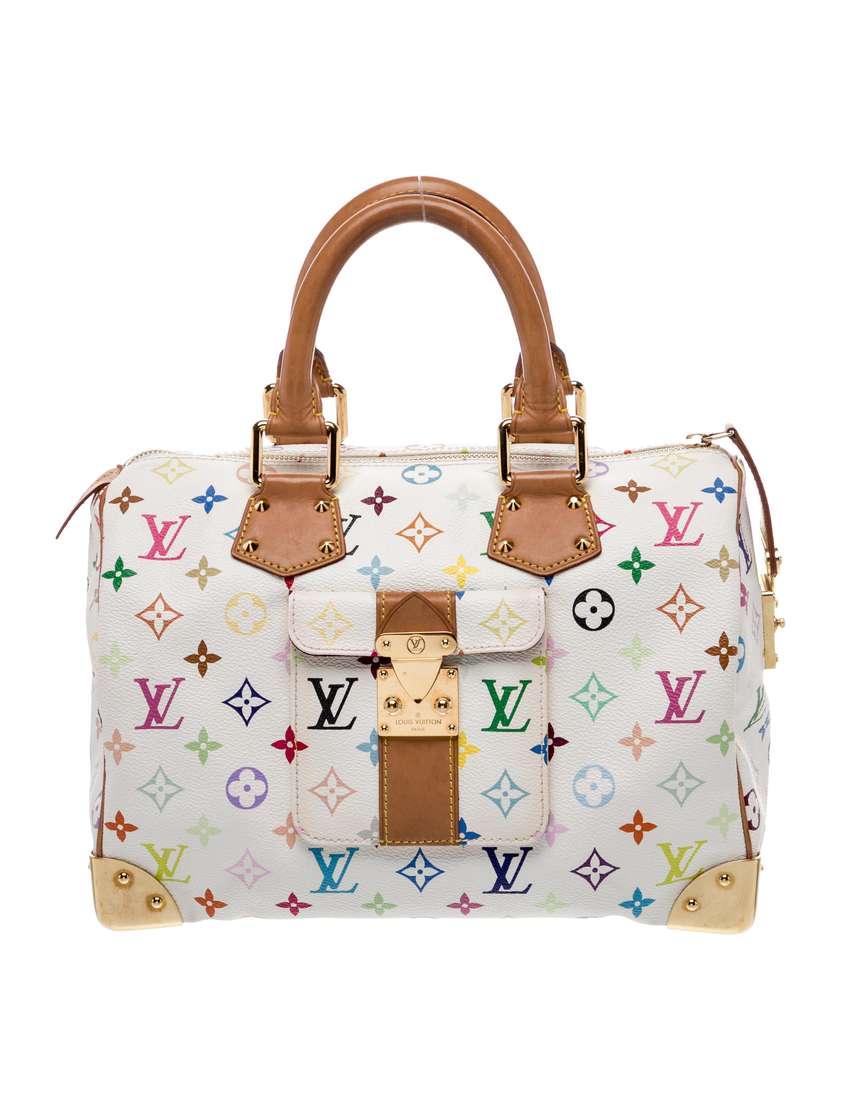 Louis Vuitton Multicolore Monogram Speedy 30 Vintage