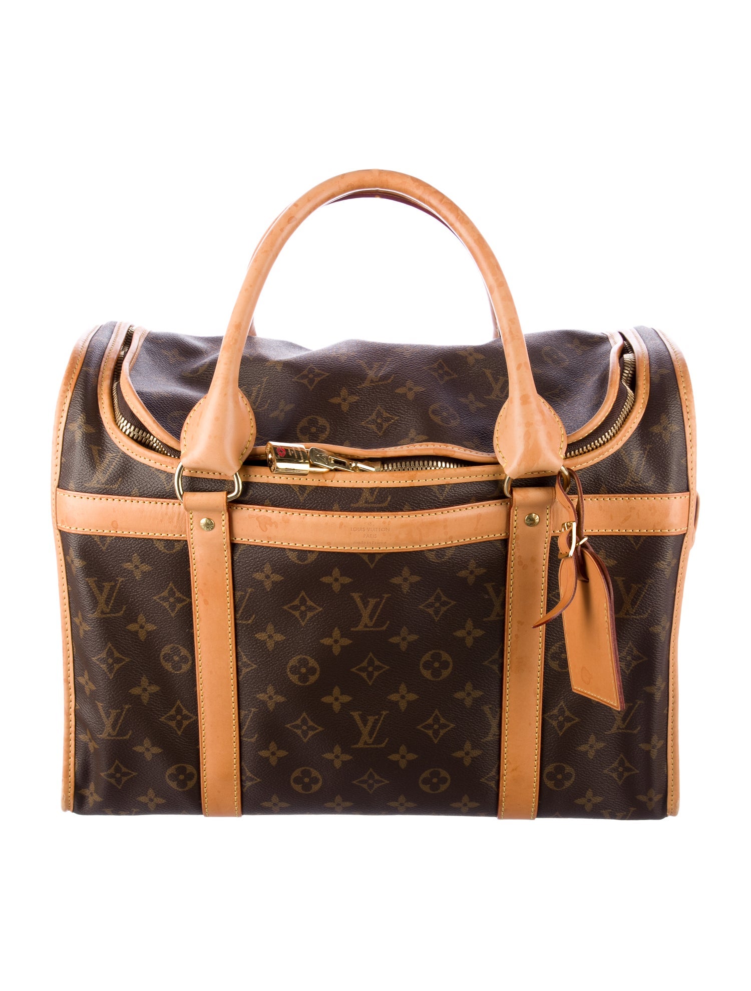 Louis Vuitton Louis Vuitton Monogram Sac Chien 40 Pet Carrier