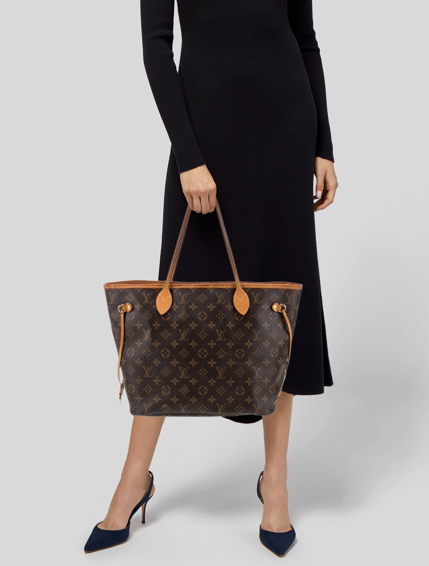 Louis Vuitton LV Monogram Neverfull MM Vintage
