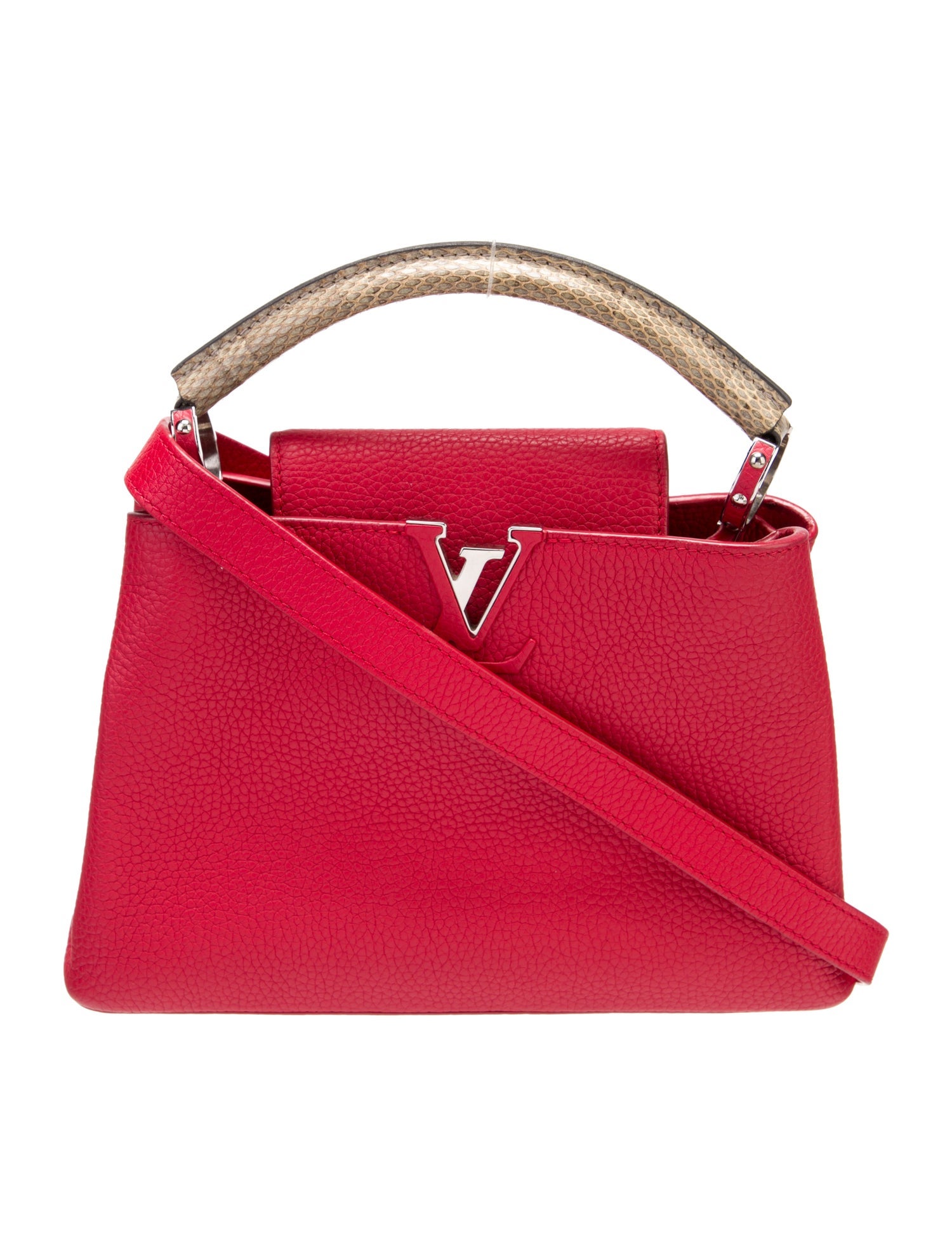 Louis Vuitton Taurillon Leather Capucines