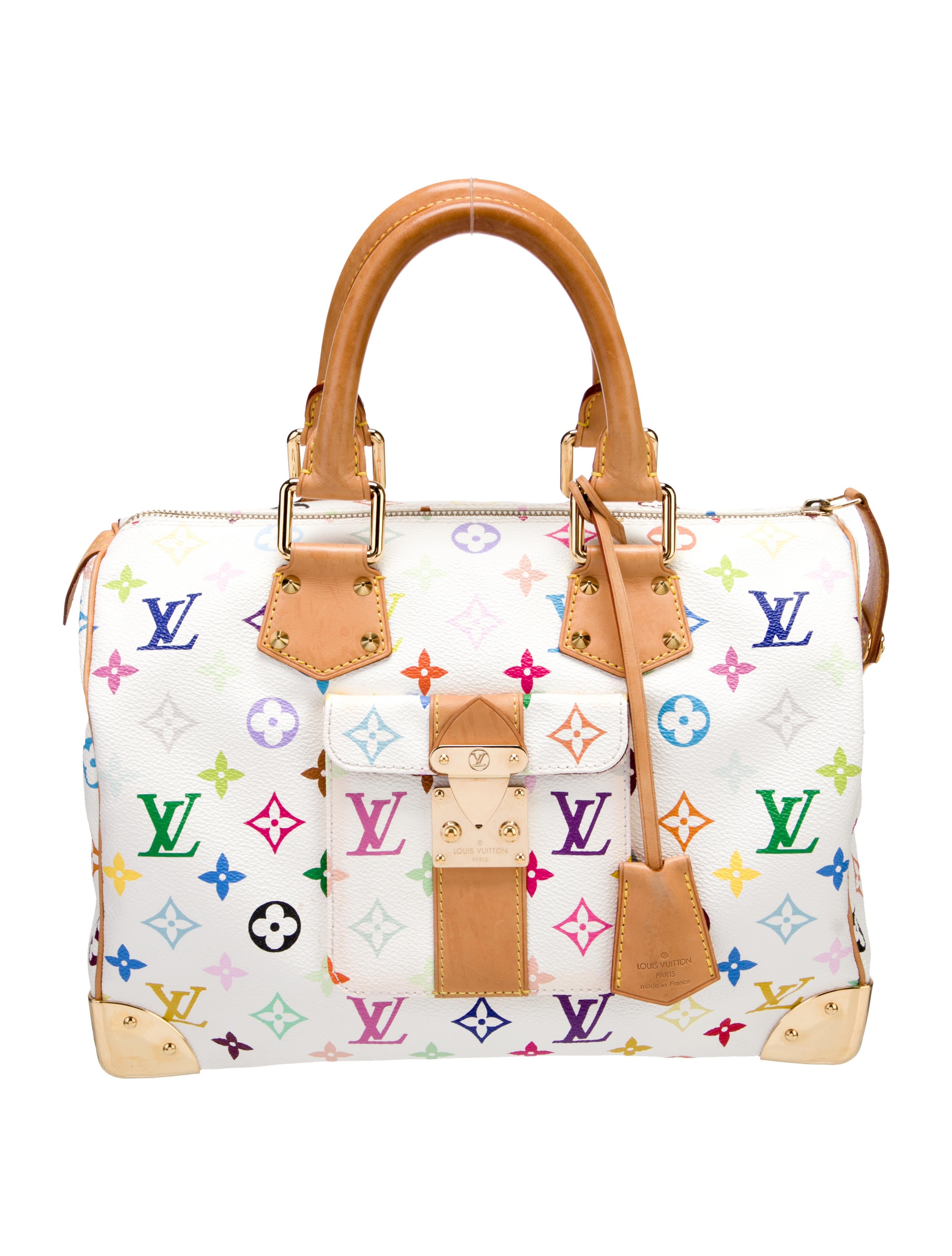 Louis Vuitton Multicolore Monogram Speedy 30 Vintage
