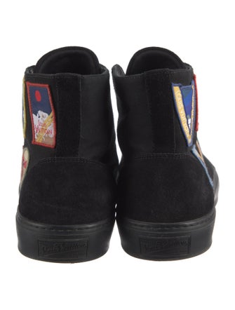 Louis Vuitton Canvas Printed Sneakers