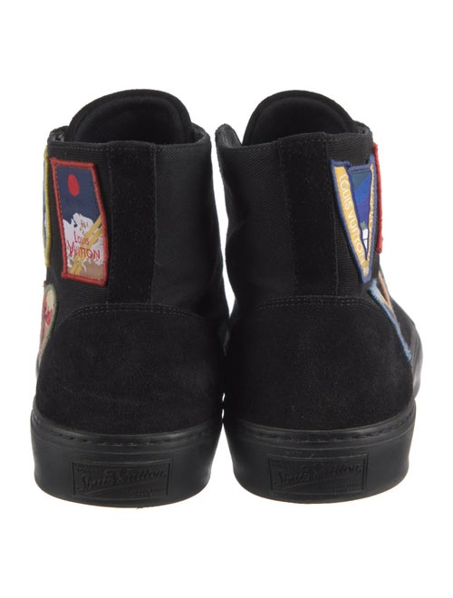 Louis Vuitton Canvas Printed Sneakers