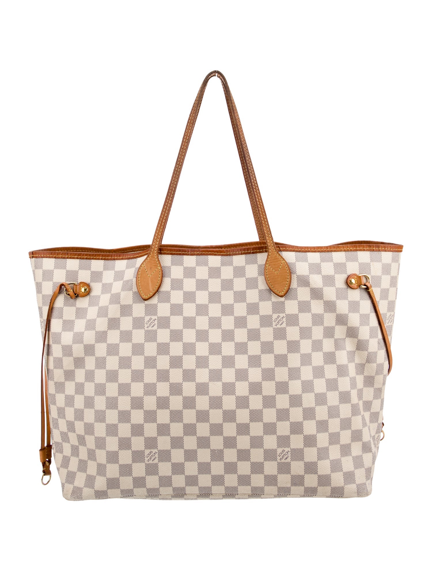 Louis Vuitton Damier Azur Neverfull w/Pouch GM