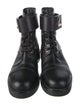 Louis Vuitton Leather Combat Boots