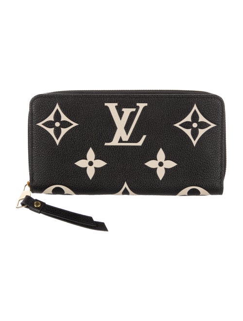 Louis Vuitton Monogram Giant Pattern Empreinte Leather Zippy Wallet