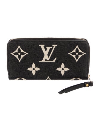 Louis Vuitton Monogram Giant Pattern Empreinte Leather Zippy Wallet