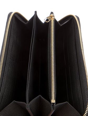 Louis Vuitton Monogram Giant Pattern Empreinte Leather Zippy Wallet