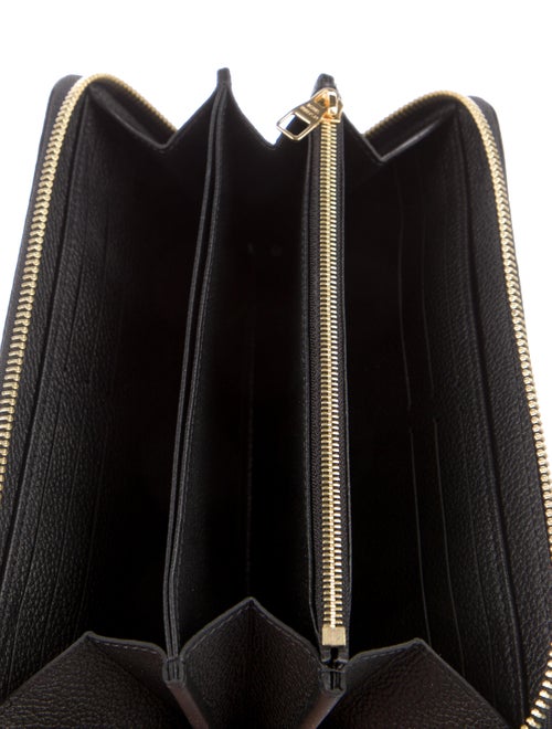 Louis Vuitton Monogram Giant Pattern Empreinte Leather Zippy Wallet