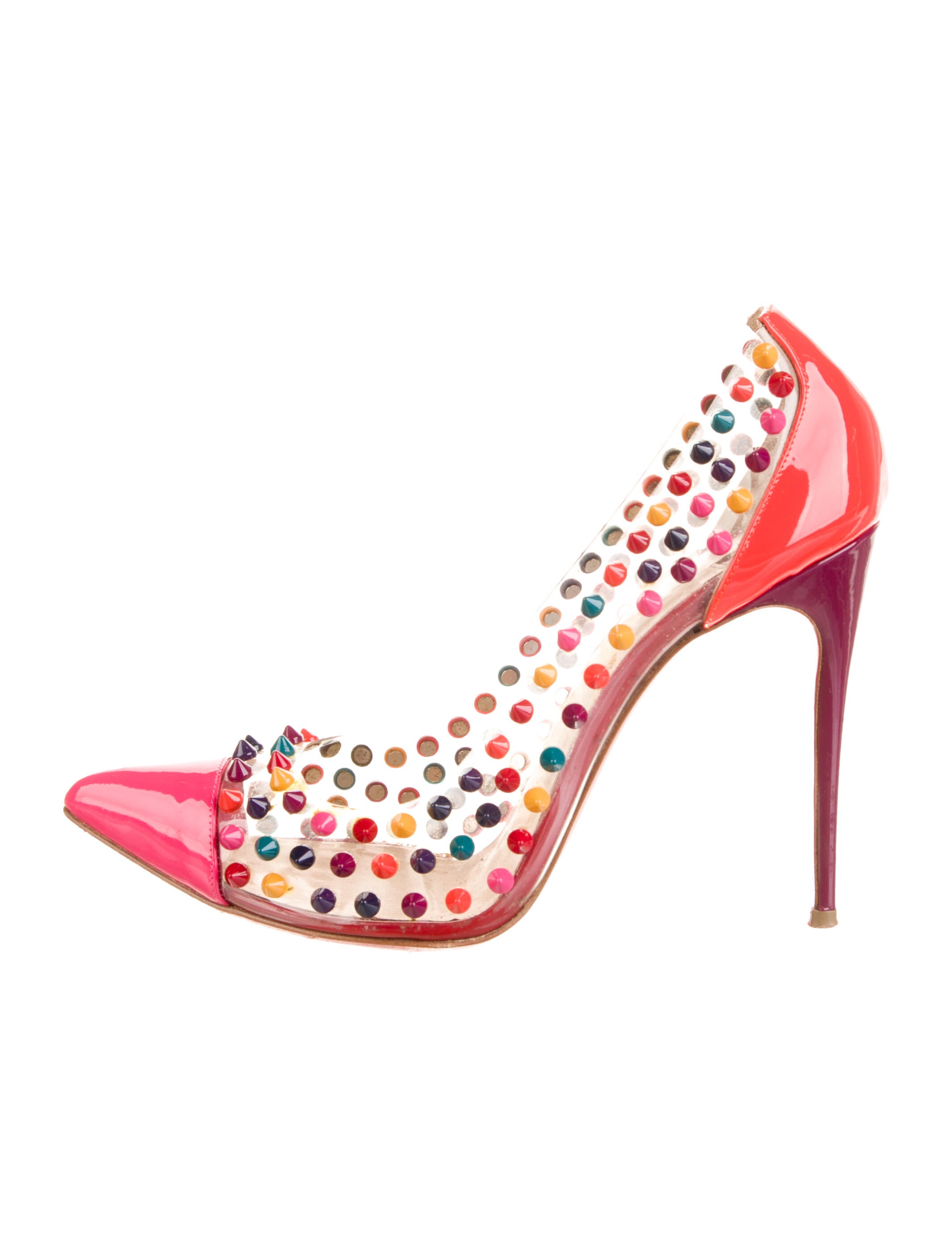 Christian Louboutin PVC Printed Pumps