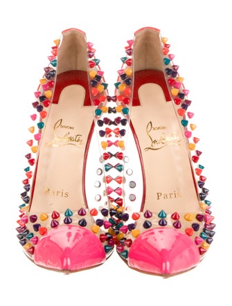 Christian Louboutin PVC Printed Pumps