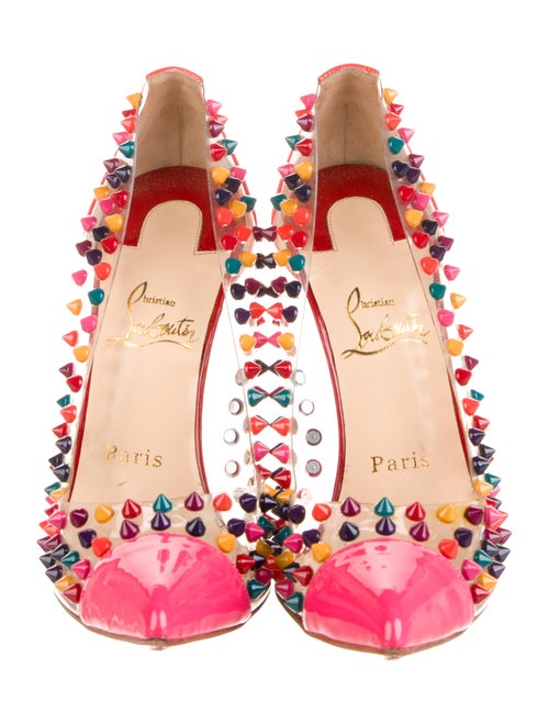 Christian Louboutin PVC Printed Pumps