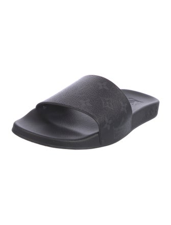 Louis Vuitton 2020 Monogram Eclipse Slides