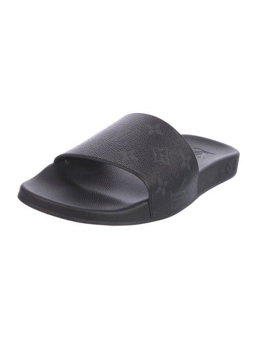 Louis Vuitton 2020 Monogram Eclipse Slides