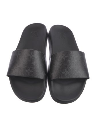 Louis Vuitton 2020 Monogram Eclipse Slides