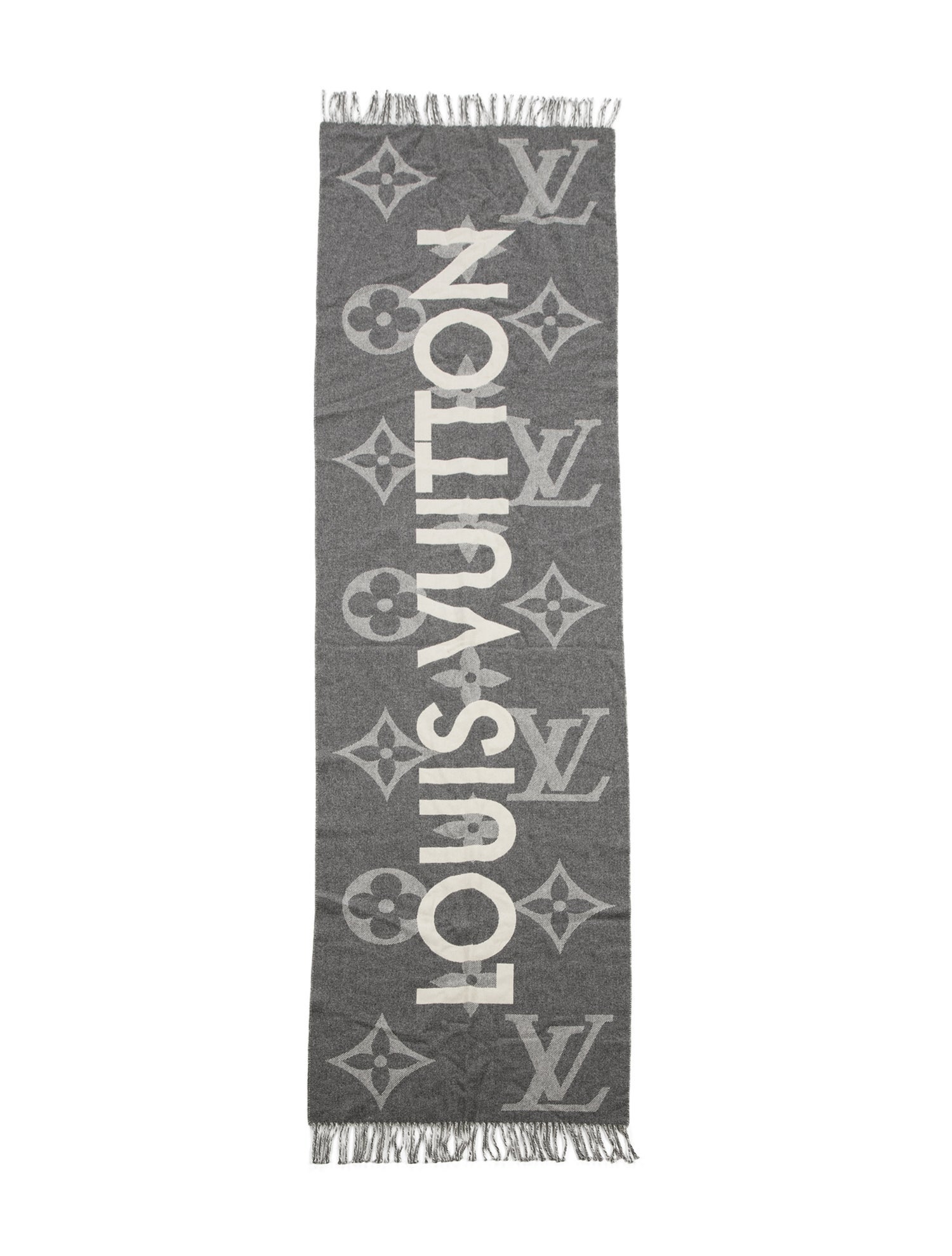 Louis Vuitton Monogram Capital Cashmere Scarf Cashmere Scarf