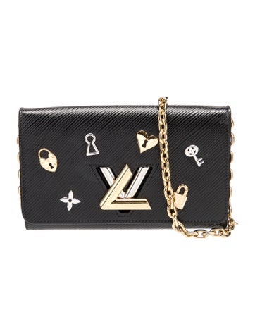Louis Vuitton Crossbody Bags LV Monogram Twist Wallet on Chain