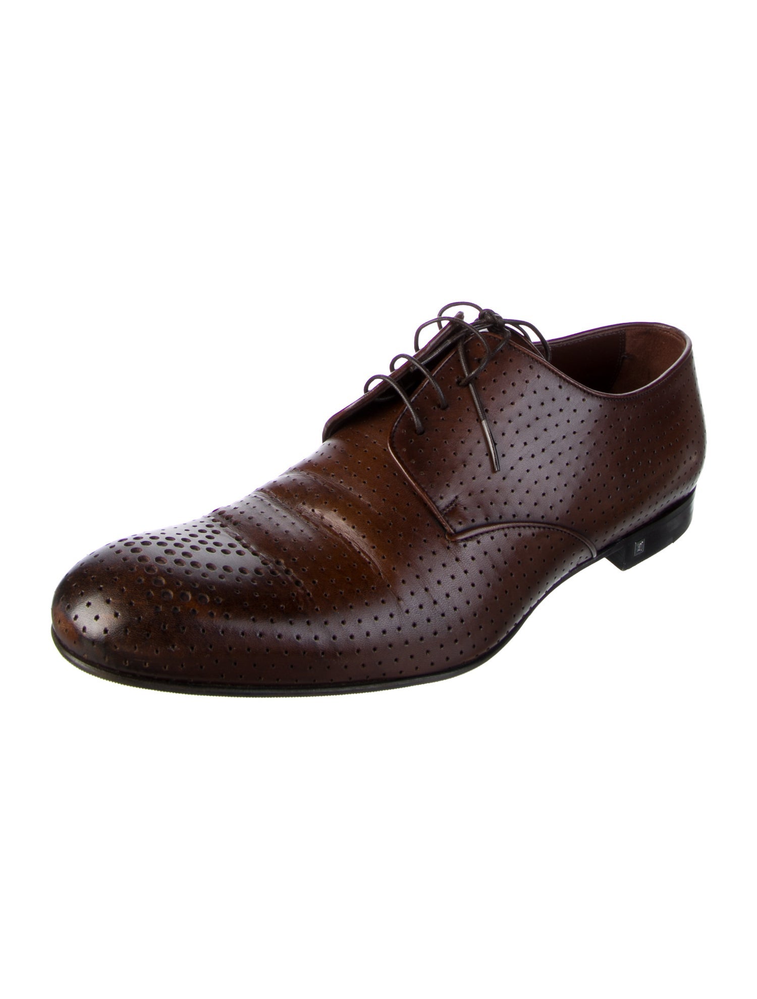 Louis Vuitton Leather Derby Shoes