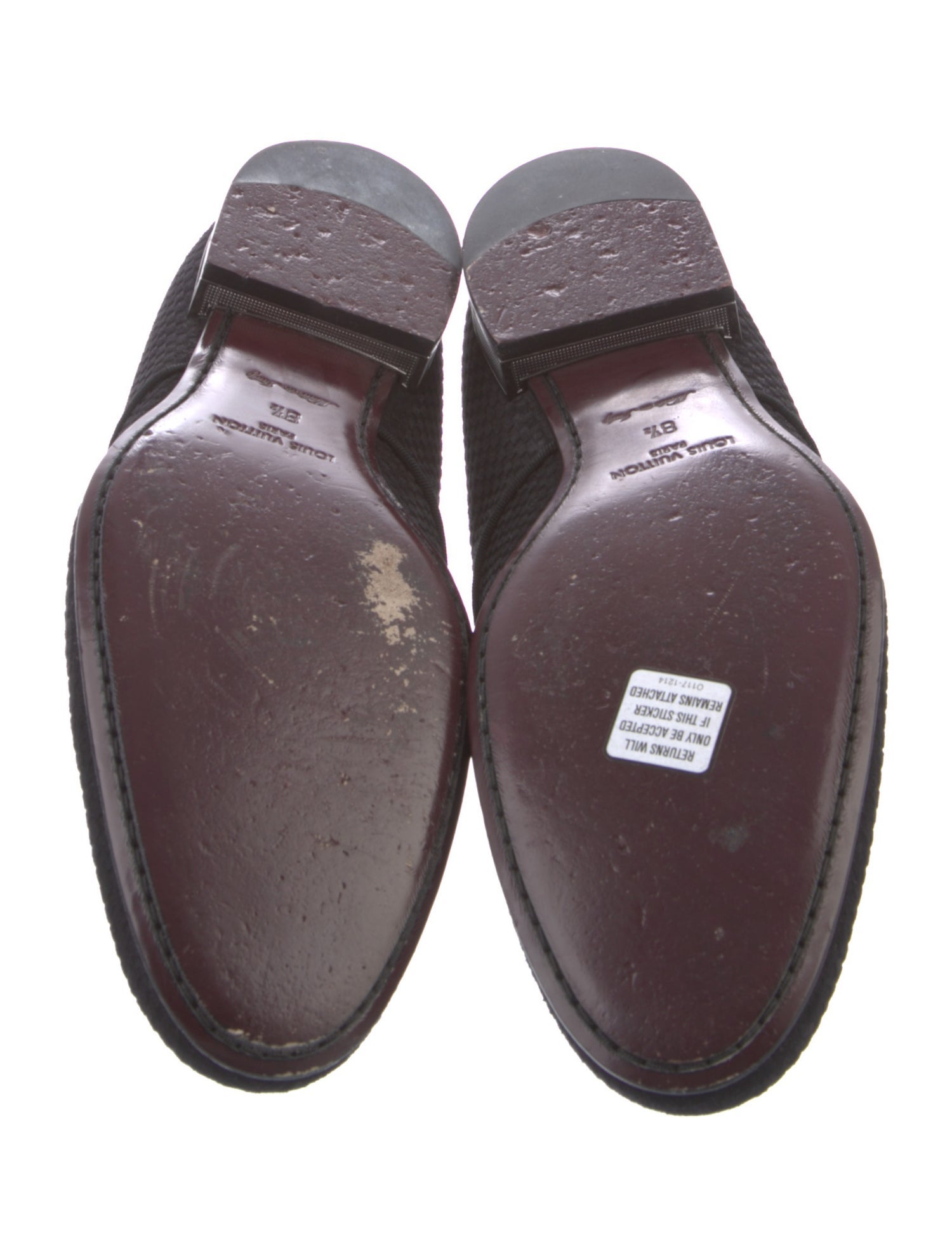 Louis Vuitton Snakeskin Derby Shoes