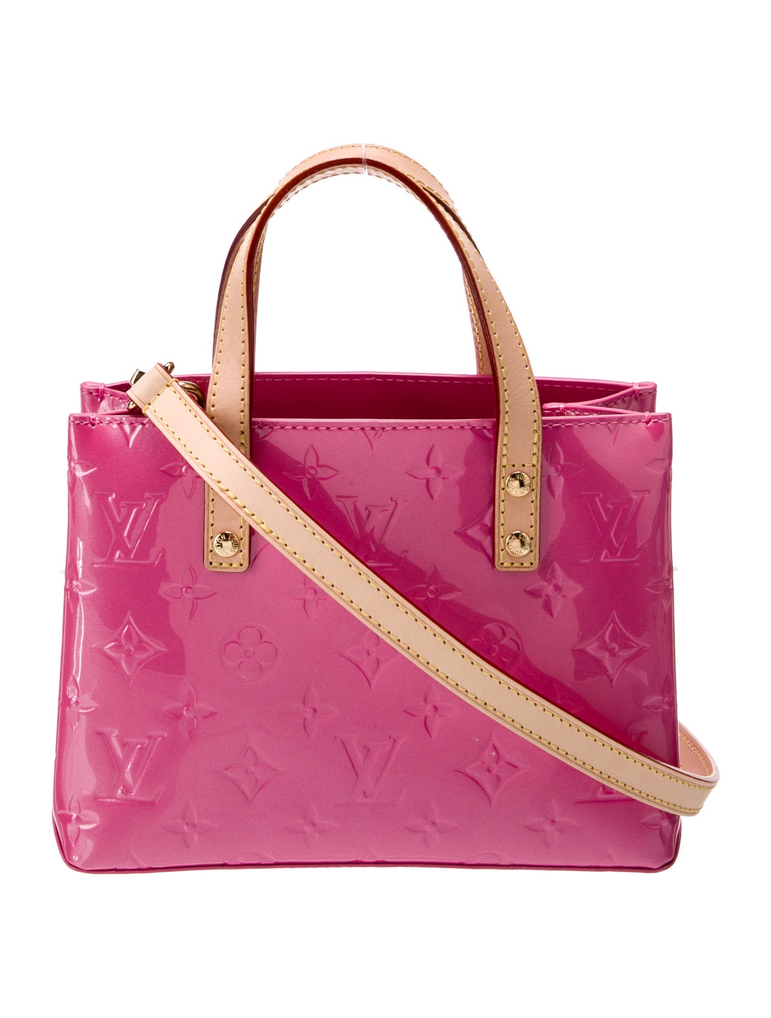 【希少】 LOUIS VUITTON Monogram Vernis Reade PM 2024 ピンク Louis Vuitton Monogram Vernis Reade PM 2024 - Pink Handle