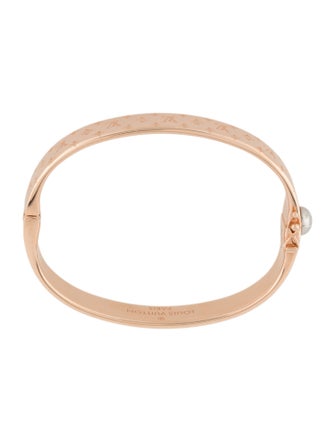 Louis Vuitton Two-Tone Nanogram Cuff