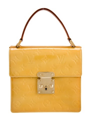 Louis Vuitton Handle Bags Monogram Vernis Spring Street Vintage