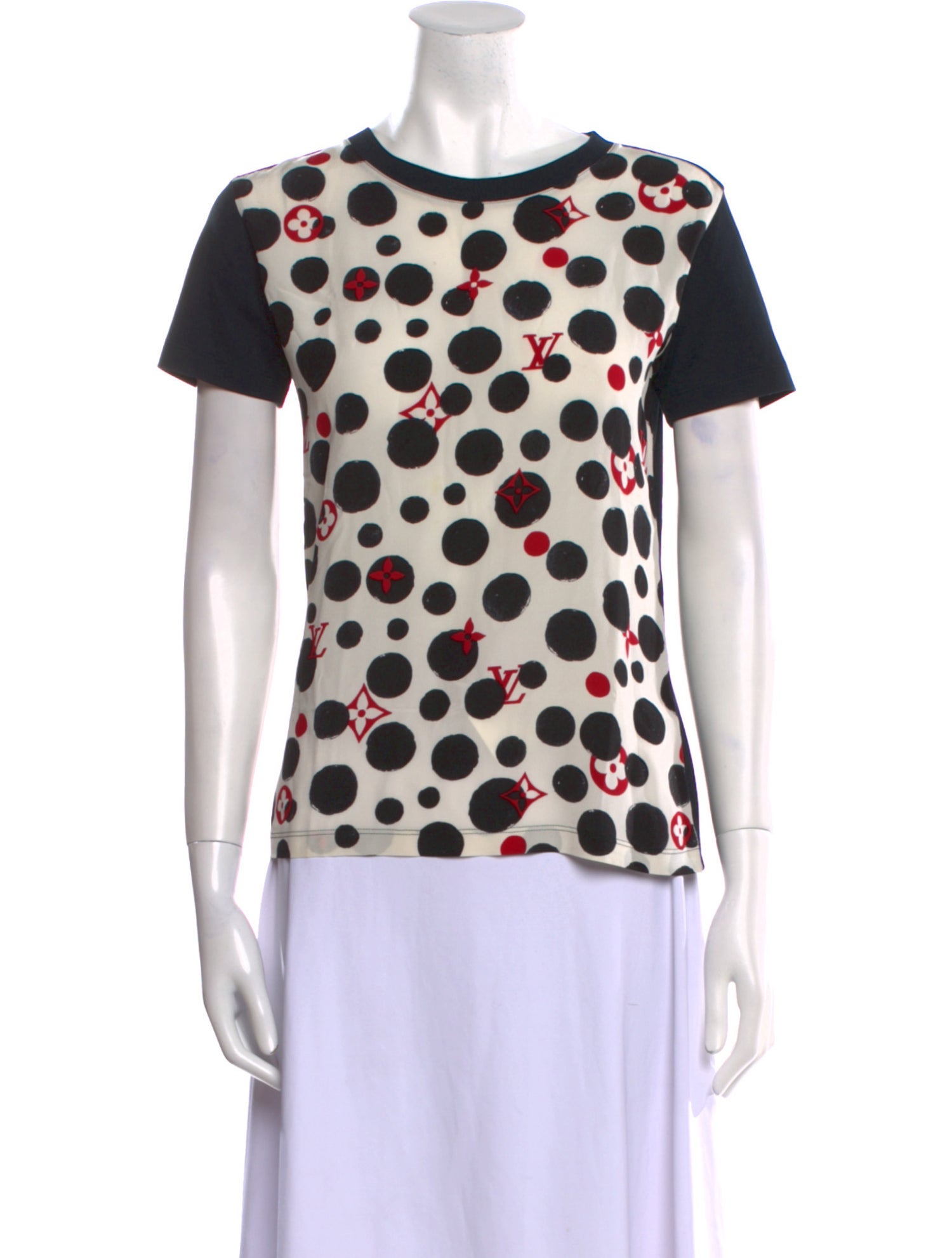 Louis Vuitton 2017 Polka Dot Print T-Shirt