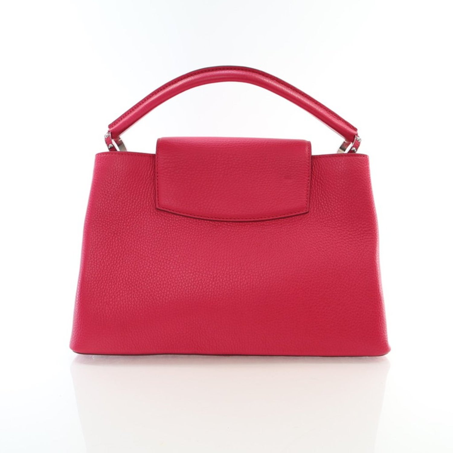 Louis Vuitton Leather Taurillon Capucine MM