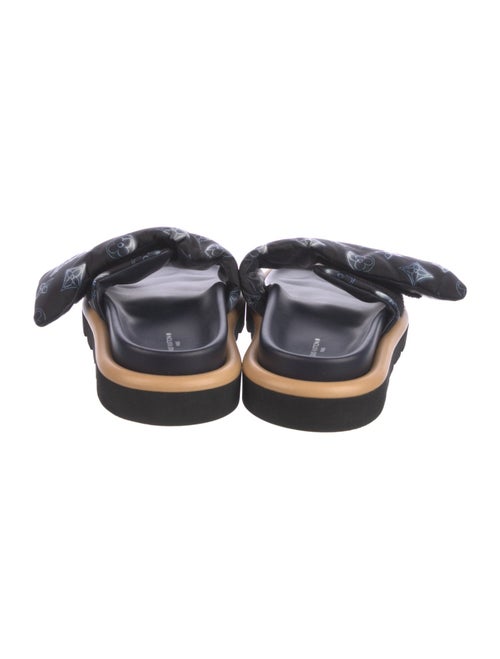 Louis Vuitton Leather Printed Slides