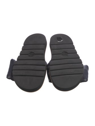 Louis Vuitton Leather Printed Slides