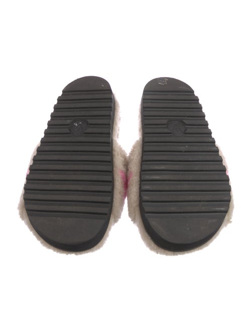 Louis Vuitton Faux Fur Printed Slides