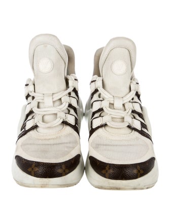 Louis Vuitton Printed Chunky Sneakers