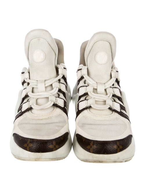 Louis Vuitton Printed Chunky Sneakers
