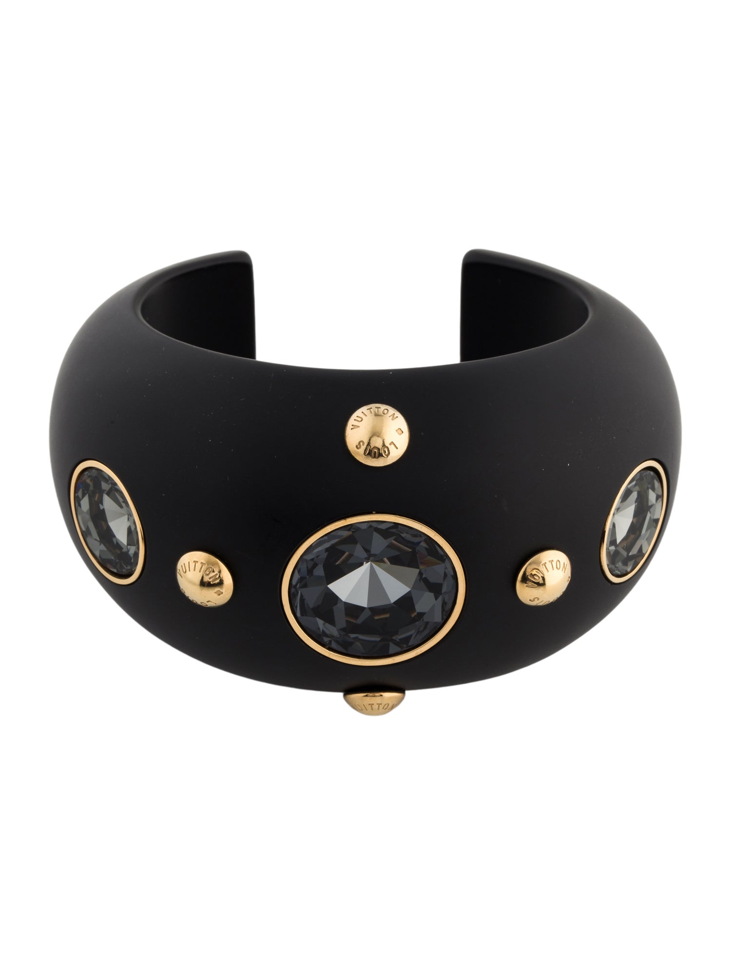 Louis Vuitton Crystal & Resin Over The Rainbow Cuff Bracelet