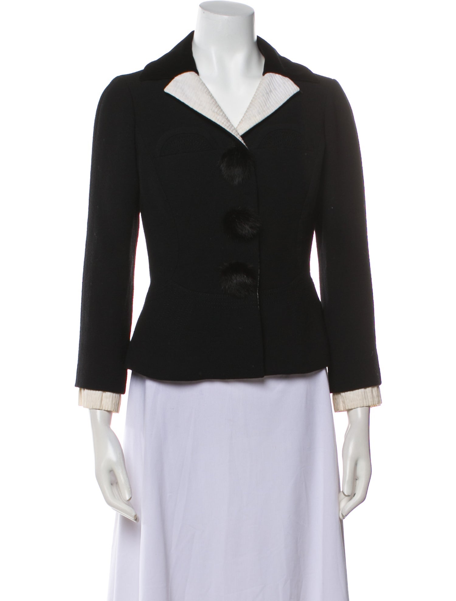 Louis Vuitton Vintage 2005 Fur Jacket