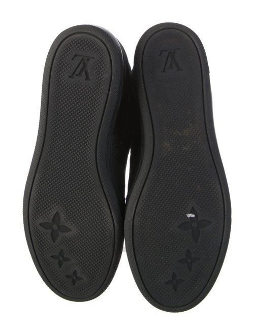 Louis Vuitton Suede Wedge Sneakers