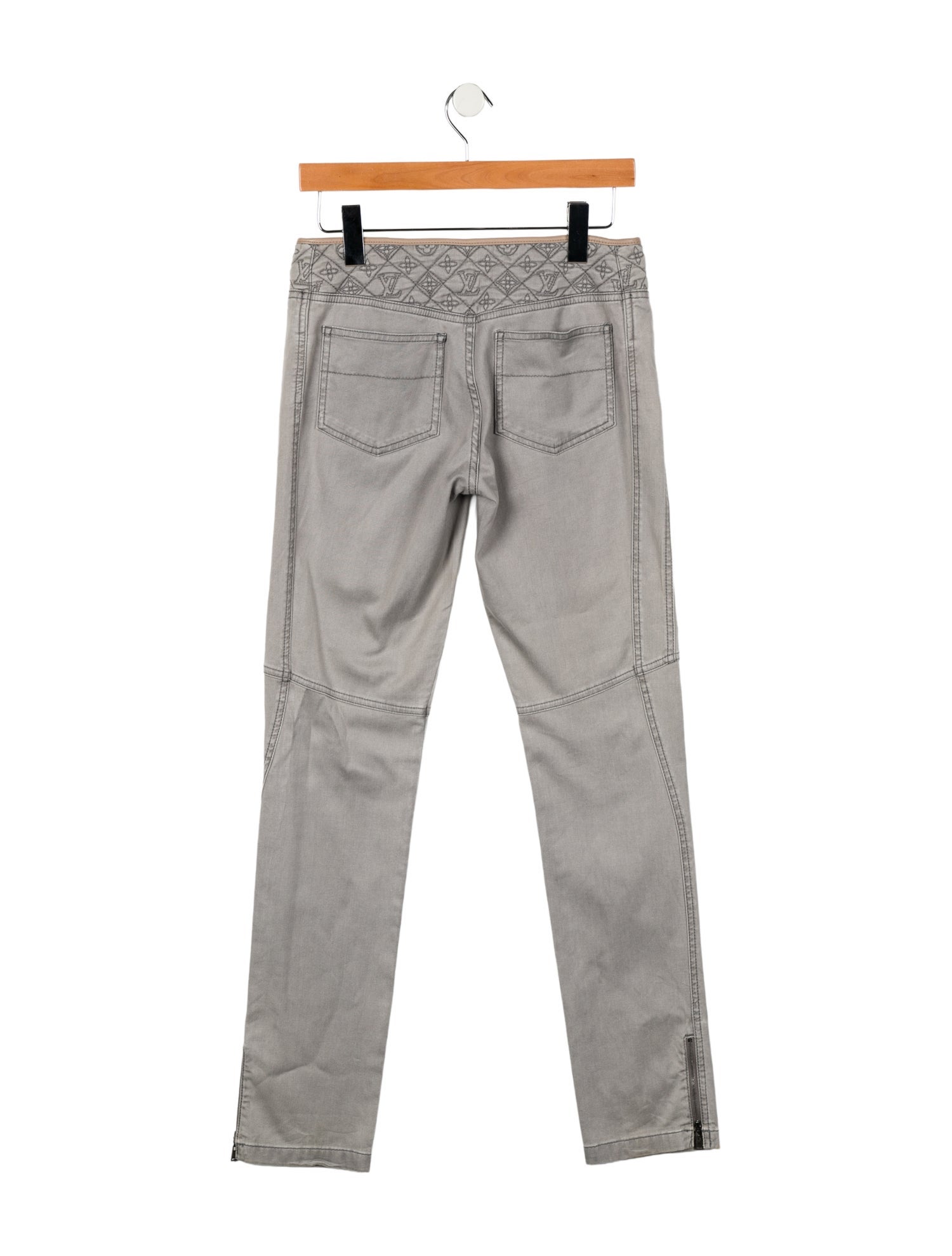 Louis Vuitton Low-Rise Straight Leg Jeans