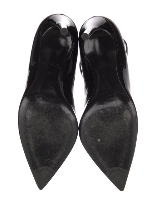 Louis Vuitton Patent Leather Leather Trim Embellishment Pumps