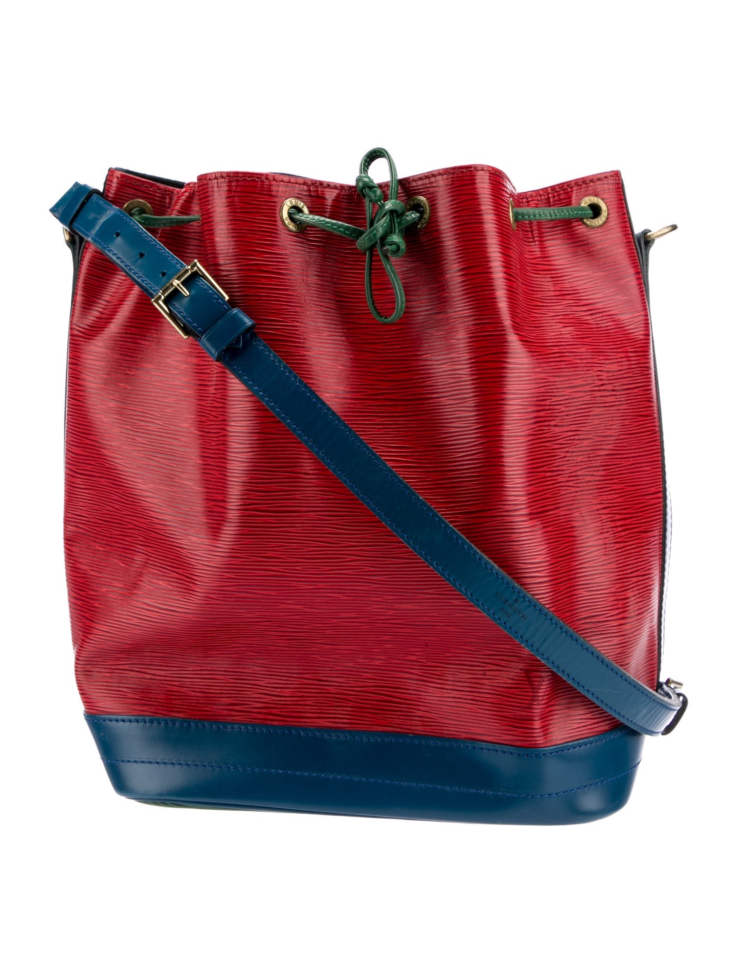 Louis Vuitton Leather Bucket Bag