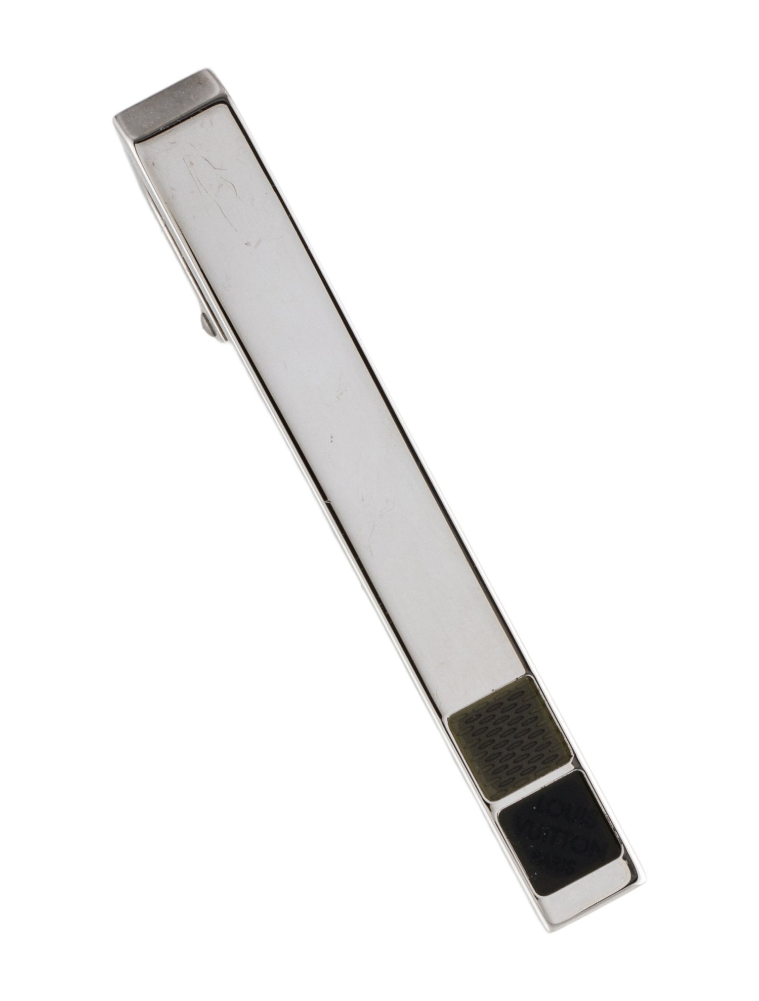 Louis Vuitton Enamel Tie Bar