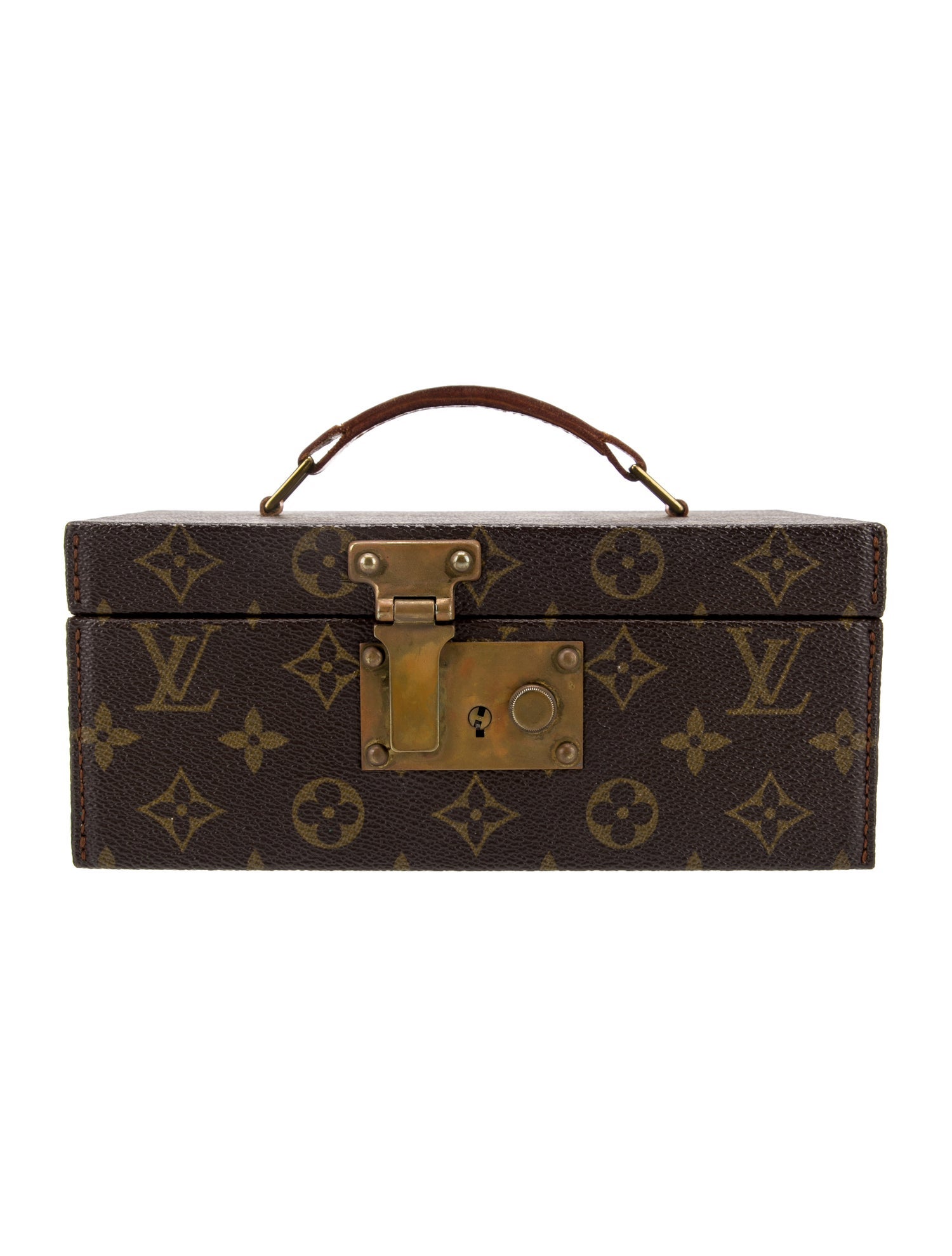 Louis Vuitton Monogram Boite A Tour Jewelry Box