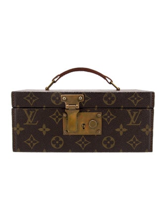Louis Vuitton Monogram Boite A Tour Jewelry Box