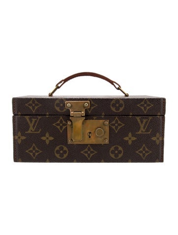 Louis Vuitton Travel Monogram Boite A Tour Jewelry Box