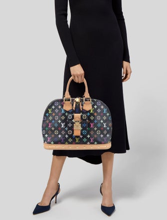 Louis Vuitton Multicolore Monogram Alma GM