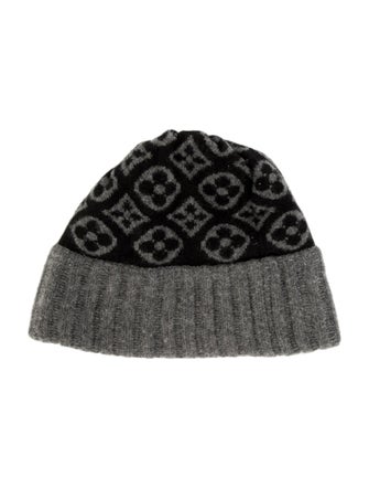 Louis Vuitton Monogram Inventeur Cashmere Beanie