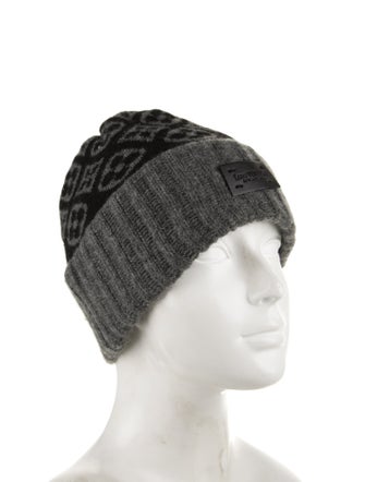 Louis Vuitton Monogram Inventeur Cashmere Beanie
