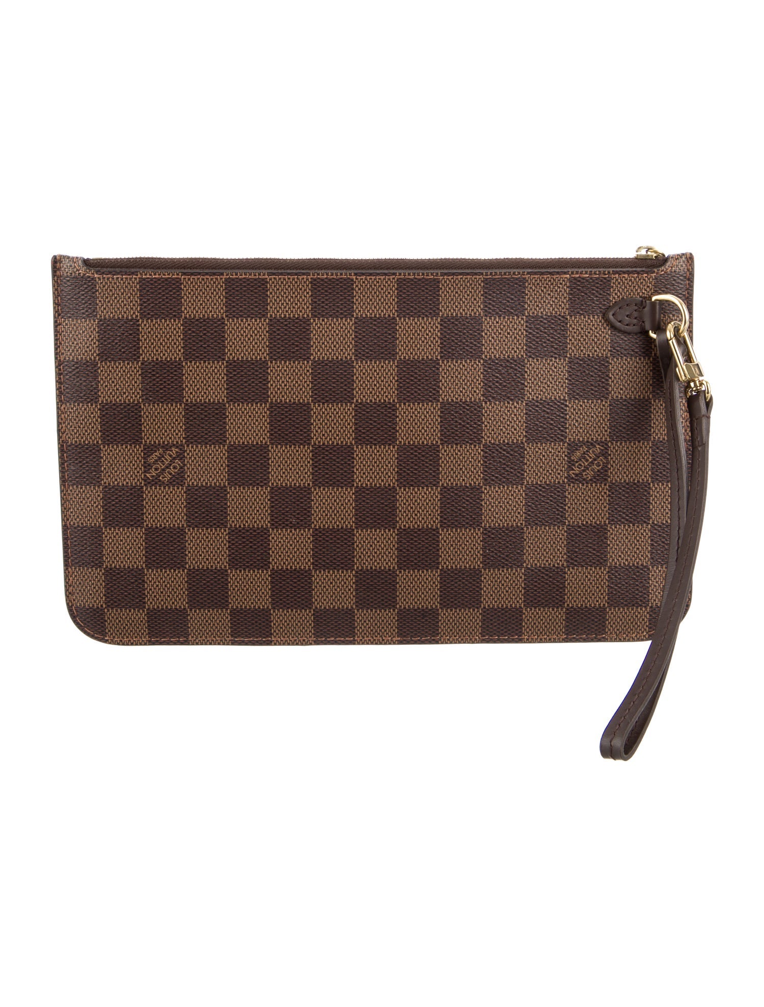 Louis Vuitton Damier Ebene Neverfull Pouch